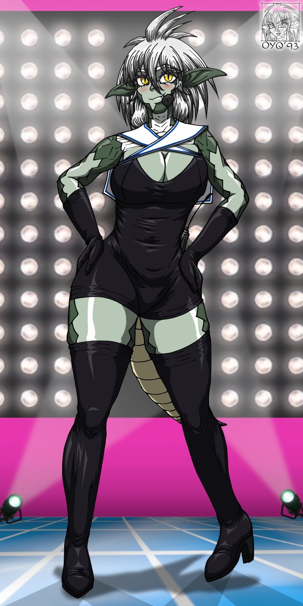 My lovely OC Repty:
#originalcharacter #monstergirl