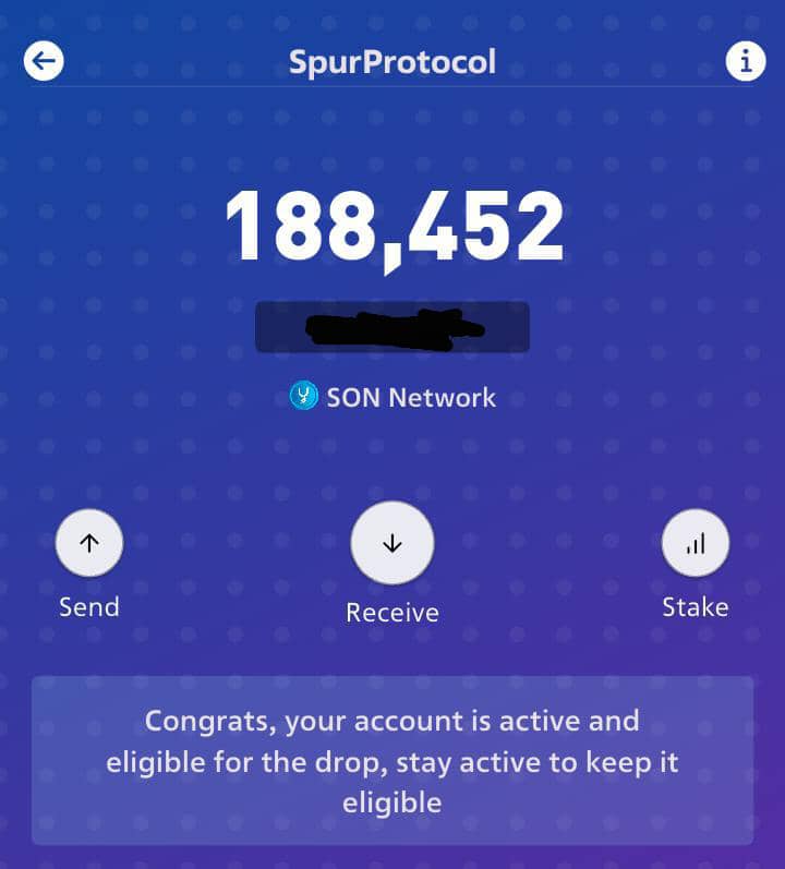 Young_Blazes's tweet image. Keep showing up daily on @spurprotocol
Q4 will be #BetterOff
@SON_Blockchain is building for the future....
Keep showing up....
#SpurProtocol
#SONBLOCKCHAIN
#CryptoRecovery