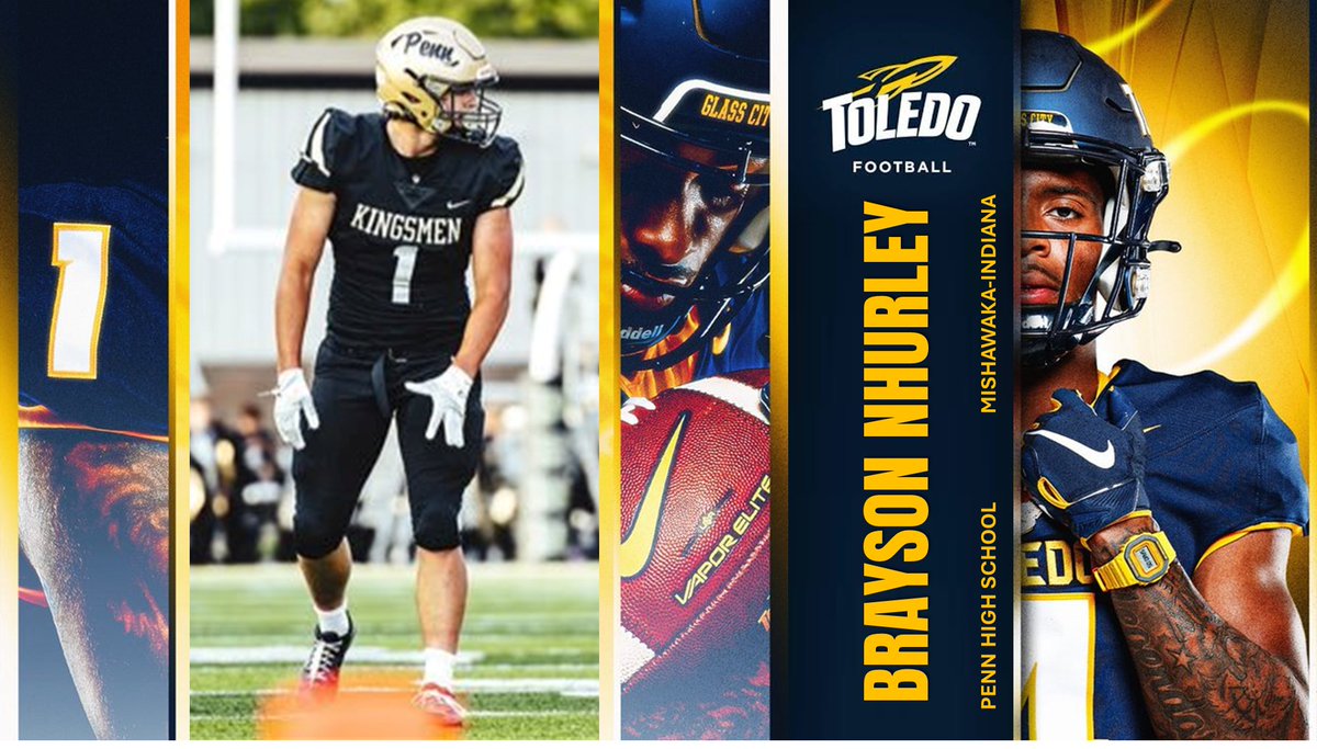NexGenGame visit
📍Toledo <a href="/ToledoFB/">Toledo Football</a> 
✅2027 WR Brayson Hurley <a href="/BraysonHurley1/">Brayson “Buddy” Hurley</a> 
Penn HS <a href="/KingsmenFBall/">Penn Kingsmen Varsity Football</a> 
Mishawaka-Indiana