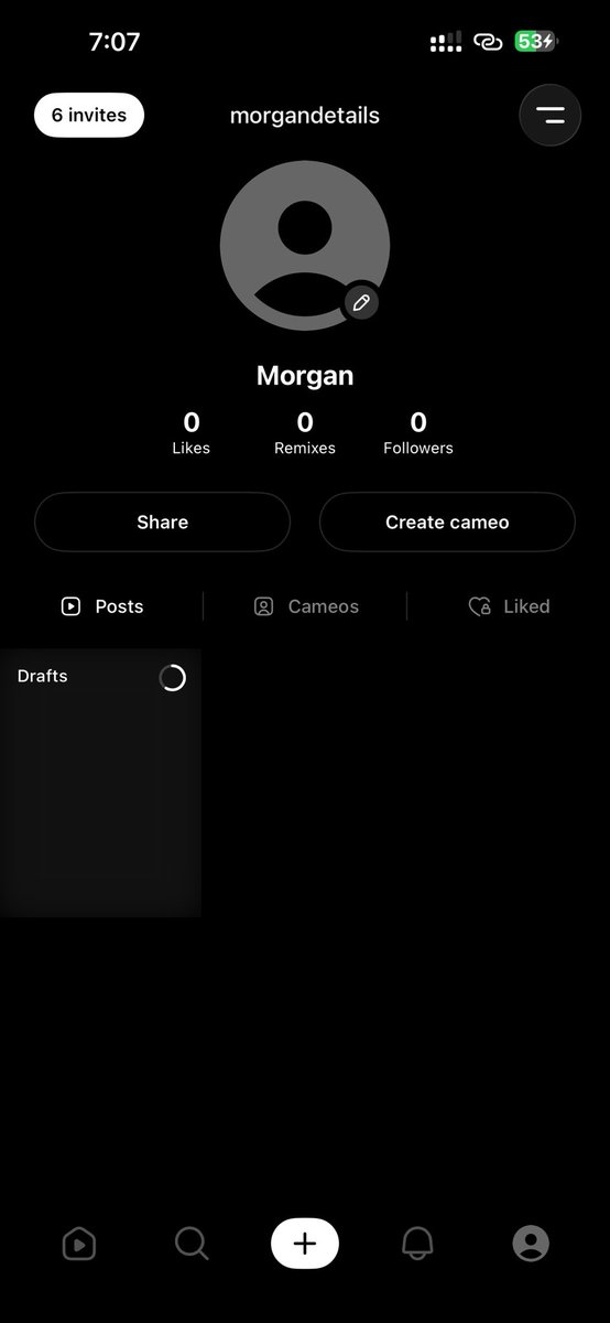 morgan_details's tweet image. 6 Sora2 invites.
Like 👍 
Follow 
Repost 
Dm when done 
#Sora2 #sora2invitecode