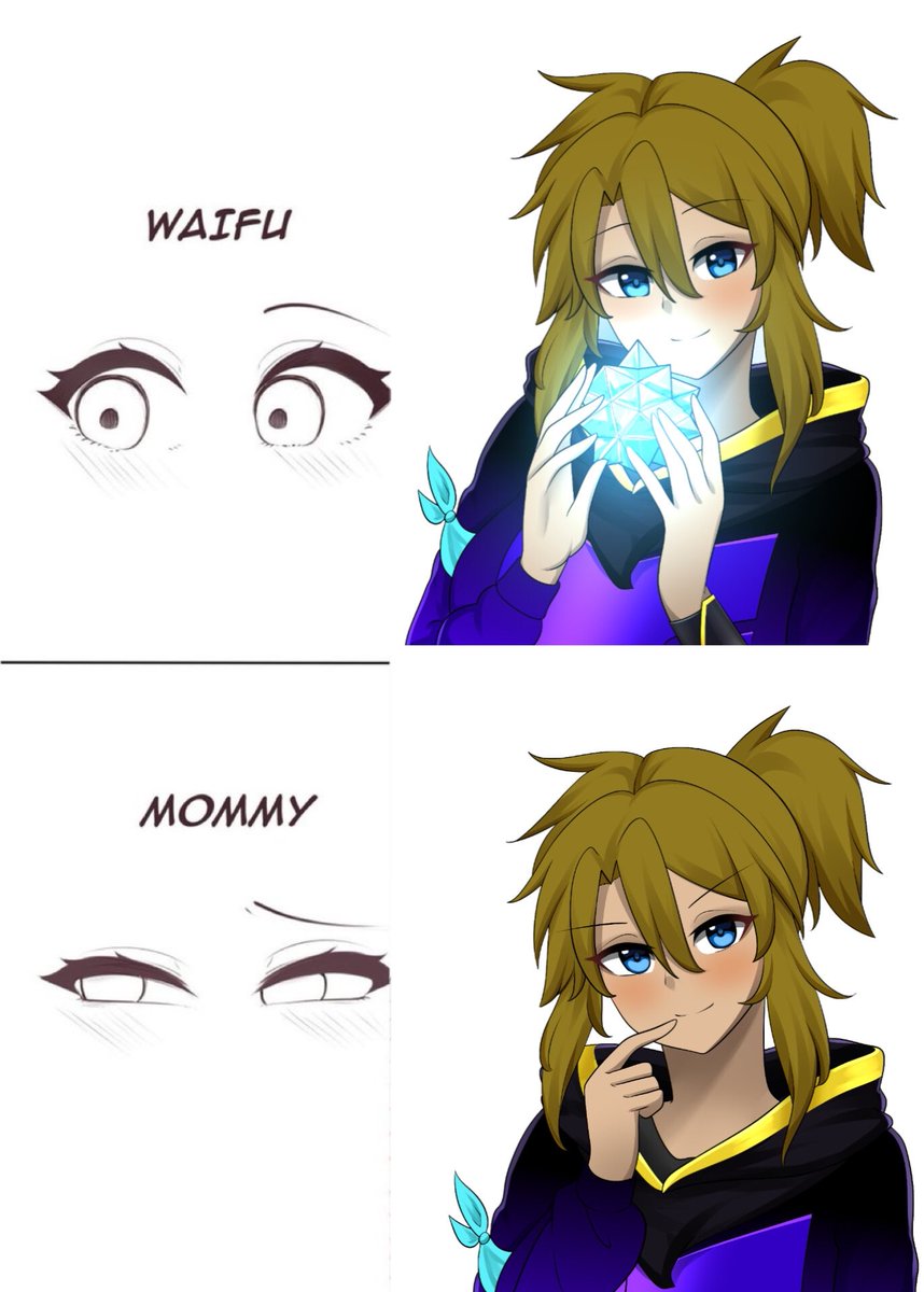 I know I am late to the party but here is my post for the mommy eyes thing

Sifi art by <a href="/ashs_mizuki/">✨Mizuki Ashley✨</a>