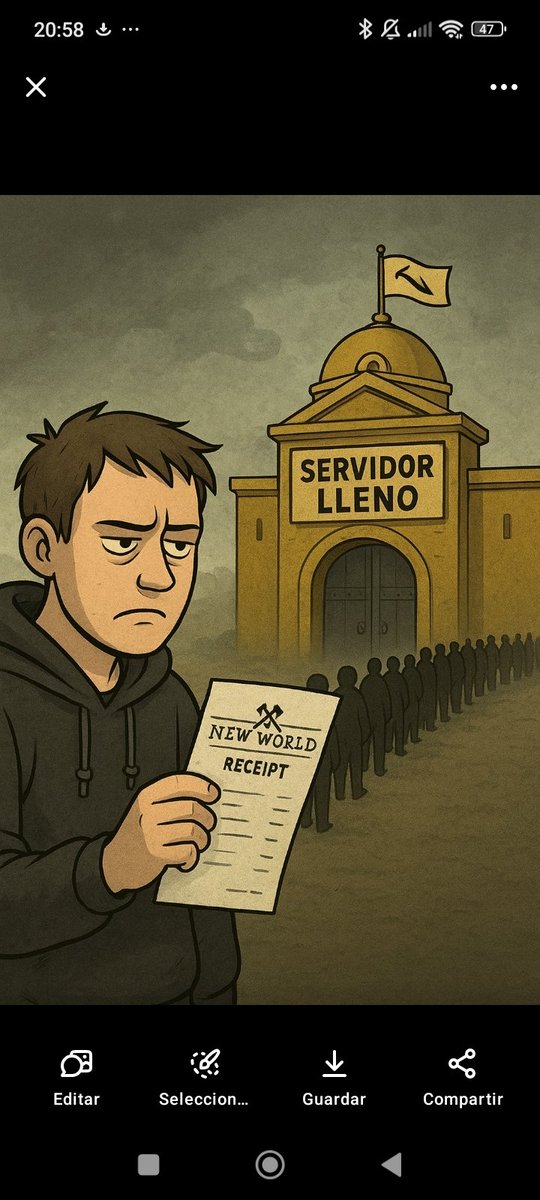 CliffZuno's tweet photo. @playnewworld @amazongames #nuevosservidoreseuropa No se puede jugar ni hacer transferencia de mundo por colas de espera de más de 7.000 personas. Porfavor solucione lo ya, porque es injusto comprar el juego y no poder jugarlo. @playnewworld https://t.co/IFucNCYODa
