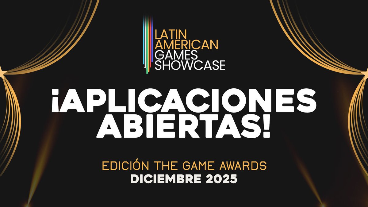 DeividLucious's tweet image. Currently scouting for unannounced Latin American–developed games for the next “The Game Awards Edition” of @LAGShowcase.
Appreciate any help spreading the word! 🙌