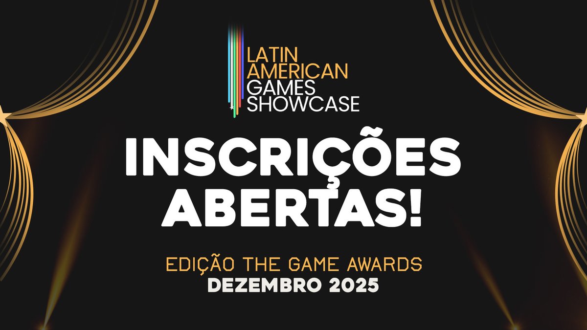 DeividLucious's tweet image. Currently scouting for unannounced Latin American–developed games for the next “The Game Awards Edition” of @LAGShowcase.
Appreciate any help spreading the word! 🙌