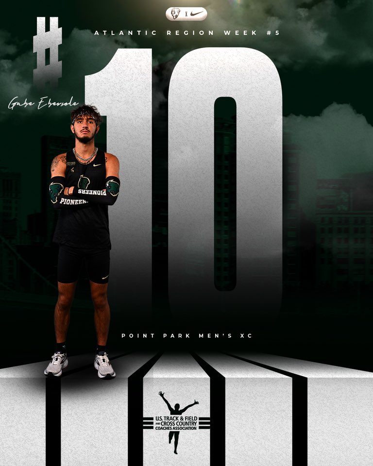 🏆 Week five regional rankings! Women move up to #8 while the men remain #10 in the Atlantic Region! 

#GoPioneers