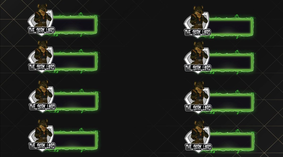 Haim_Khan1's tweet image. 🎨 Overlay Name: The Bark Lord – Neon Howl Overlay
🏢 Studio Name: Stallion Studio LTD
📺 Platform: Twitch / YouTube
🔖:
#stallionstudioltd #openforcommissions #twitchoverlay #youtubeoverlay #gamingoverlay #streamergraphics #livestreamdesign #thebarklord #neonoverlay