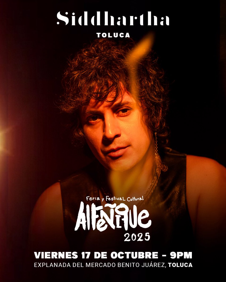 Toluca, tenemos una cita Tú y yo y tú este viernes 17 de octubre en la Feria del Alfeñique… ¡Hasta entonces!