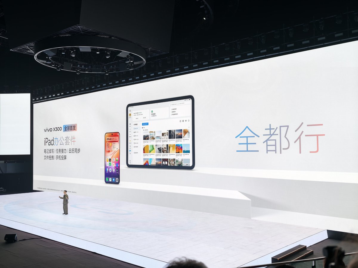 digidoty's tweet image. The vivo X300 Series works smoothly with Apple devices like... iPhone, iPad, MacBook, AirPods, even Apple Watch.
You can mirror your screen on Mac/iPad and use all AirPods features too.
#vivo #vivoX300Pro #Smartphones #Android #iPhone #Apple #AppleEcosystem