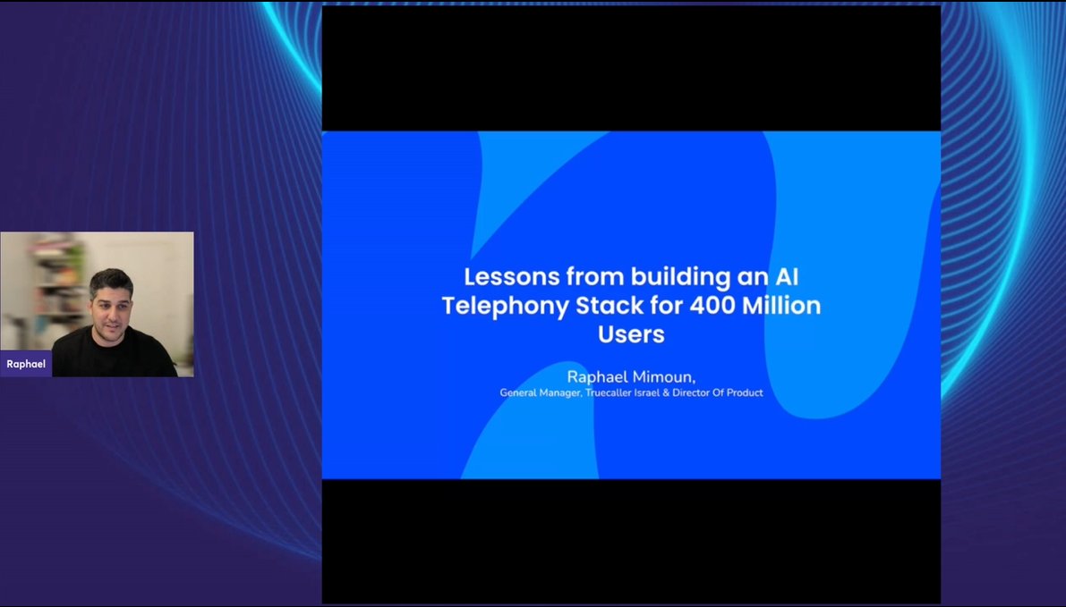 JohnSnowLabs's tweet image. Raphael Mimoun from @Truecaller reveals how AI is modernizing the entire telephony stack, from transcription to real-time call intelligence hubs.li/Q03NxgLb0 #TelecomAI #GenerativeAI #AppliedAISummit