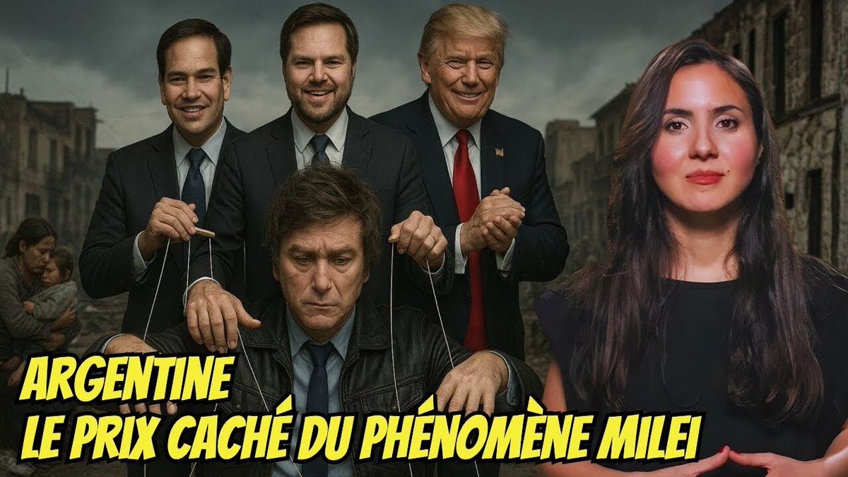 🎥 Nouveau Dialogue d’Experts sur Fréquence Populaire !
🇦🇷 Argentine : le prix caché du miracle Milei
👉 youtu.be/25a-lYzQ9XA

Javier Milei promettait un miracle économique.
Mais derrière les discours anti-système, c’est la main de Washington qui tire les ficelles :
