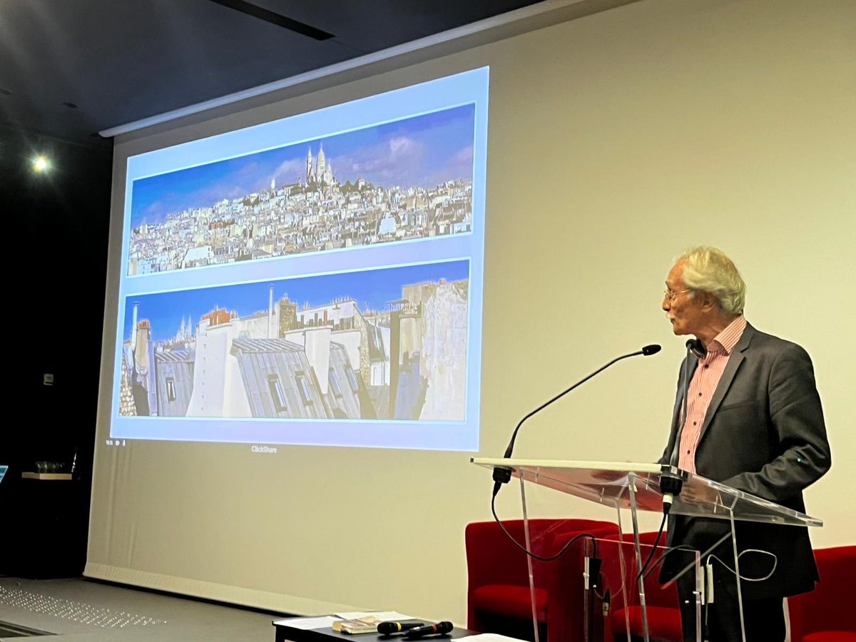 Les mardis de l’Histoire a l’Hôtel de Ville sont toujours un succès 

Fière d’avoir instauré ce rendez-vous mensuel avec l’ensemble des Sociétés d’Histoire des arrondissements 

Ce soir il était question des immeubles industriels et des toits en zinc emblématiques de Paris