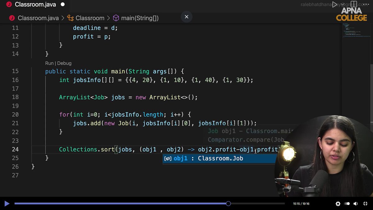 Dhananjay_R_26's tweet image. Day 65-69 of #CodeWithConsistency #DSA
- completed with greedy algorithm in DSA journey & solved questions on it
- After building a solid foundation in web development, I decided to learn SpringBoot! 🚀
- understand that SpringBoot is top choices of industries
#java #springboot