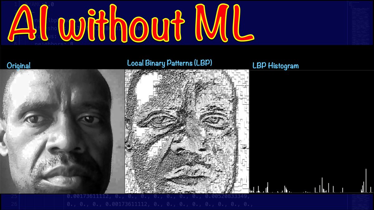 benax_rw's tweet photo. Every AI is not ML: LBPH Face Recognition Use Case https://t.co/qH1z1q0OeZ via @YouTube https://t.co/AXmH37a4LS