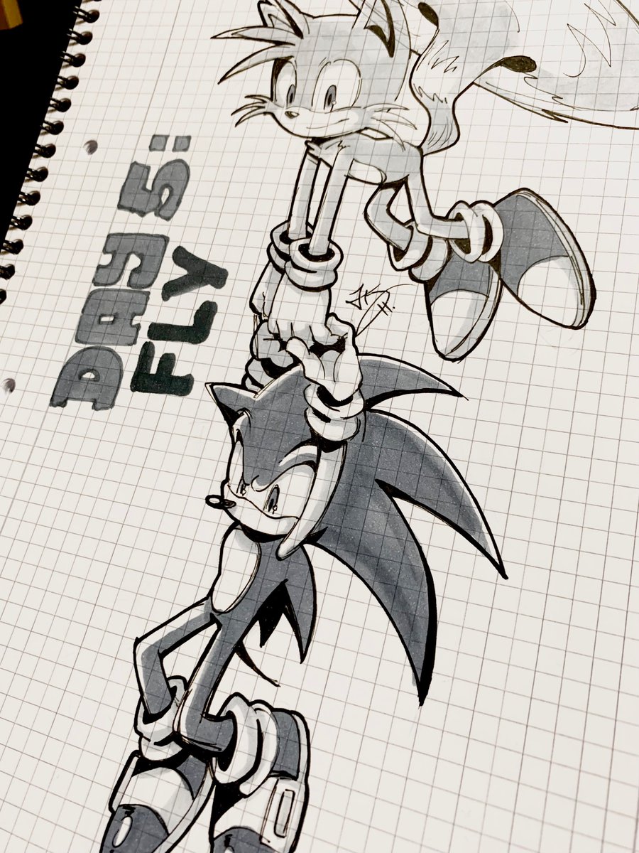 Day 5: Fly

#sonicinktober2025 #inktober2025 #SonicTheHedgehog #sonicfanart #TailsTheFox
