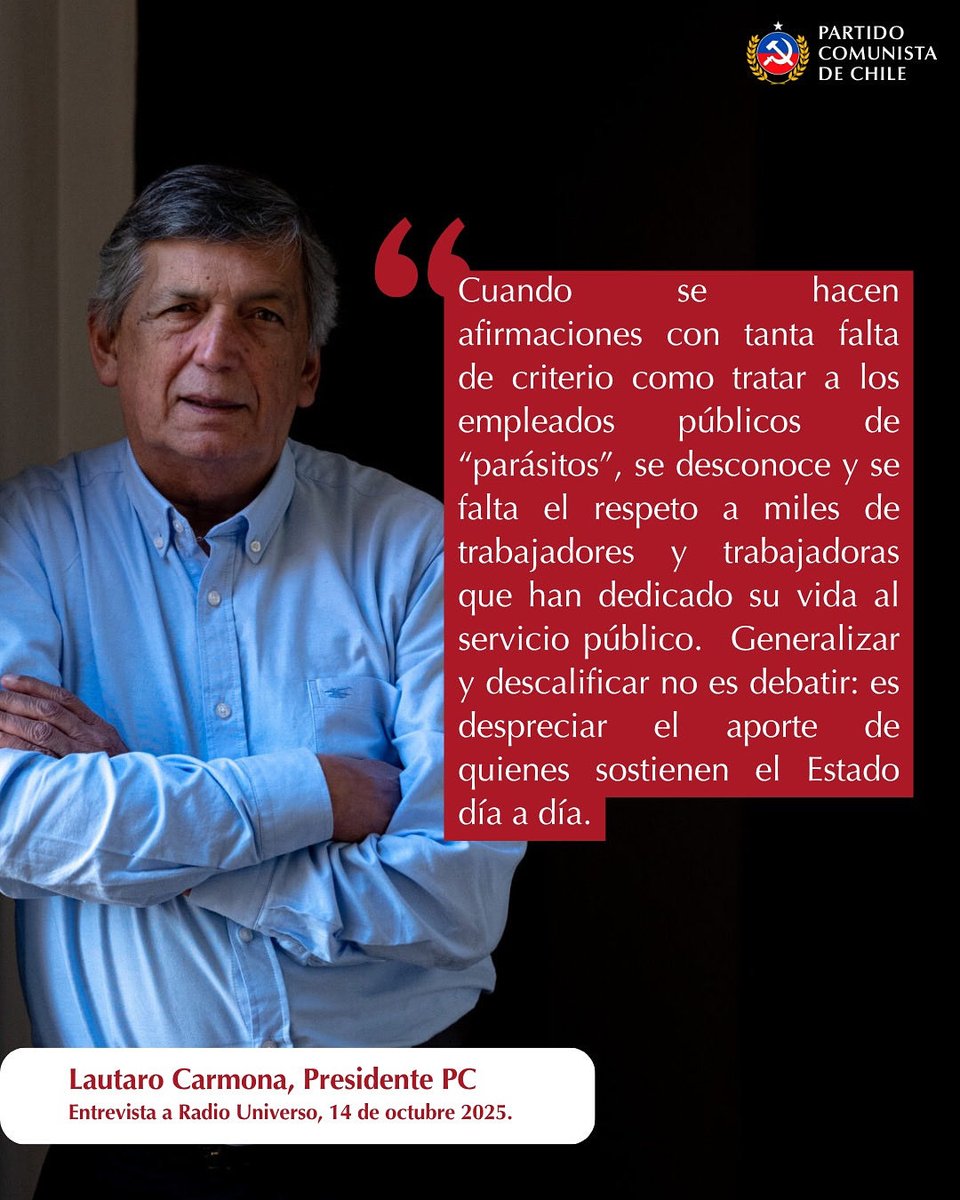 En <a href="/RadioUniverso/">Radio Universo</a> respondí a la afirmación que calificó a los funcionarios públicos como “parásitos”. Esa mirada desconoce el rol fundamental que cumplen miles de trabajadores que, con vocación y esfuerzo, sostienen día a día los servicios del Estado.