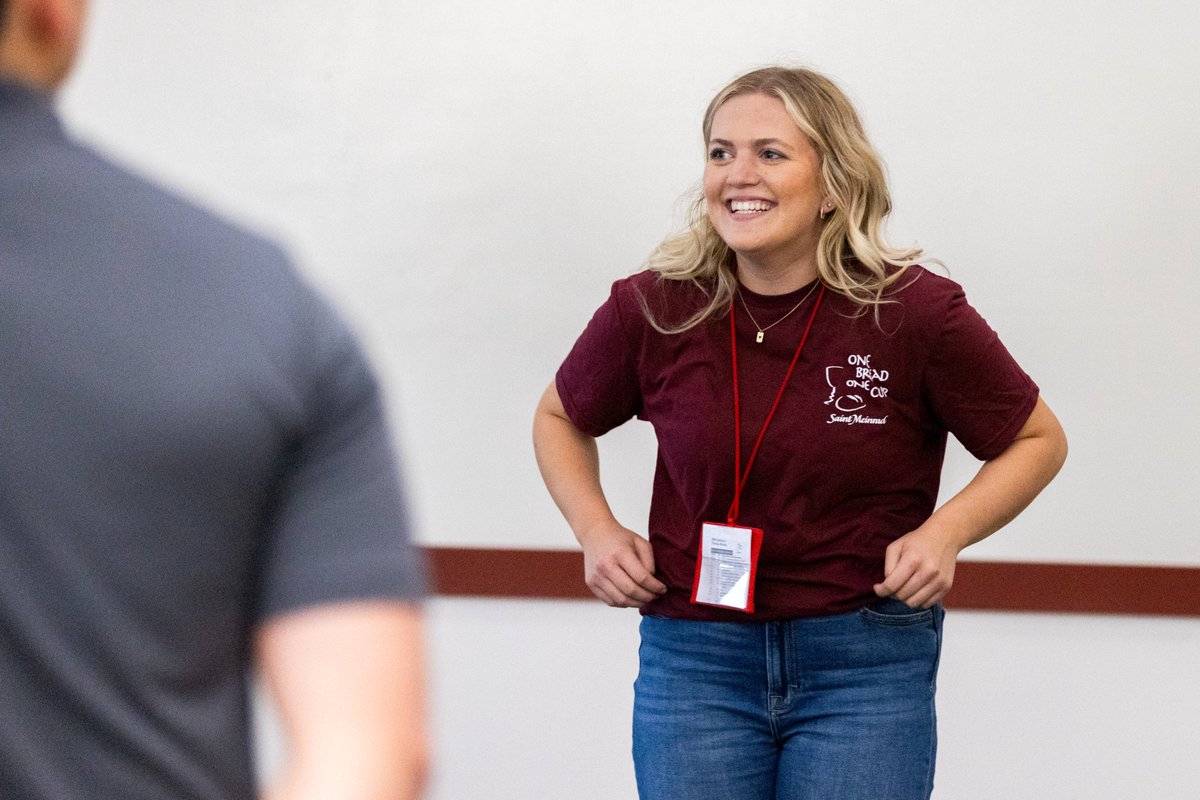 Get ready for “One Bread, One Cup” 2026! Secure your group’s spot today and be part of an unforgettable experience that renews faith and strengthens parish life. Register your group at: saintmeinrad.edu/youth/summer-c…