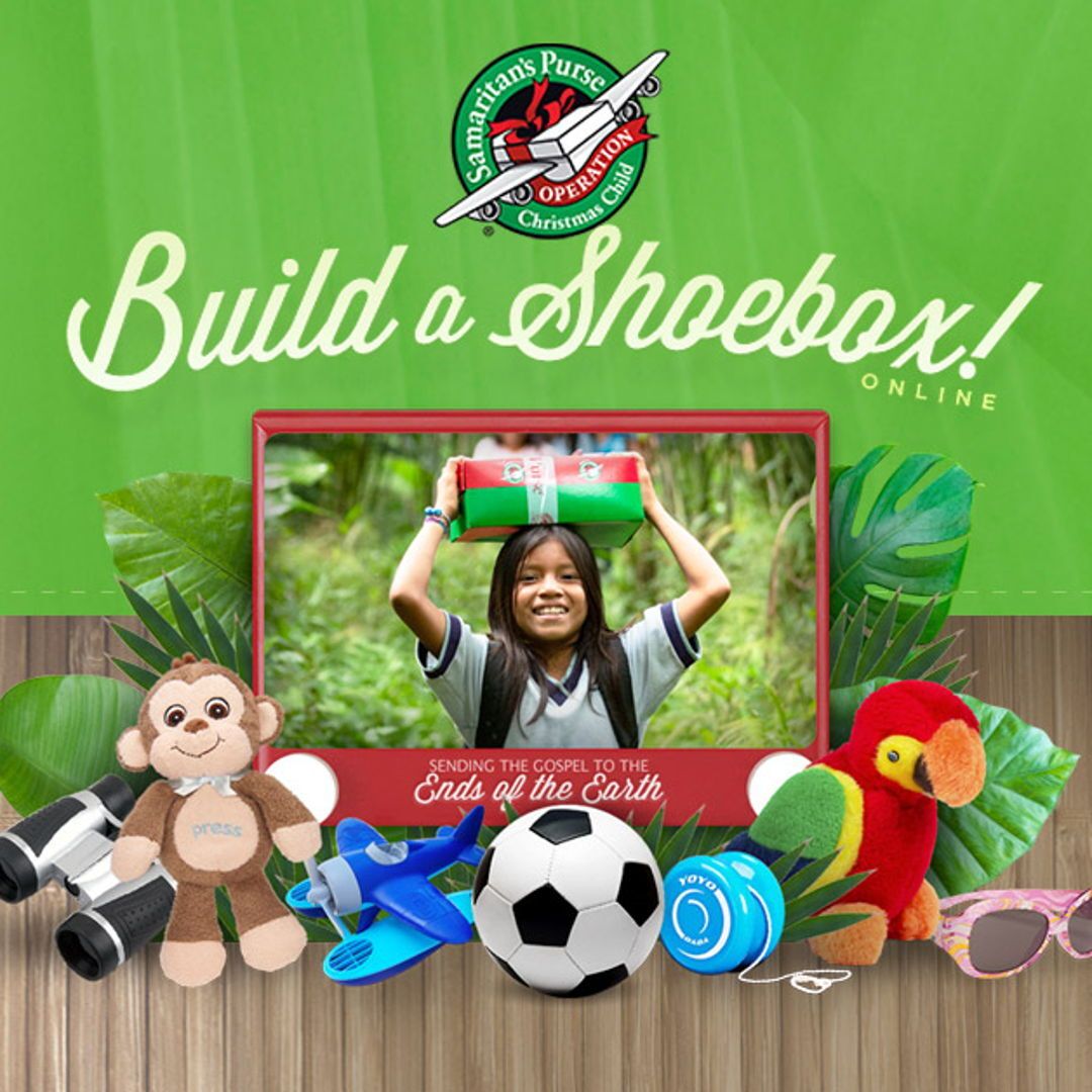 OPERATION CHRISTMAS CHILD 

If you would like to participate, we ask that you either pack a physical shoebox and bring it in before November 24 or pack a virtual box (link below). 
 
Pack a virtual box - sampur.se/43bBeTW