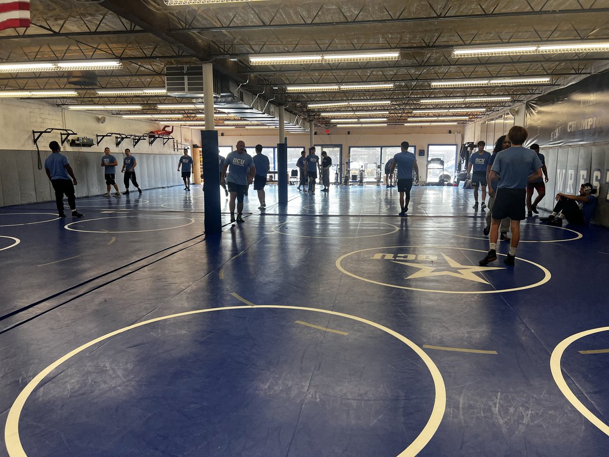 Appreciate <a href="/OCU_Wrestling/">OCU Wrestling</a> having me out today. Could be a special year for the Stars
