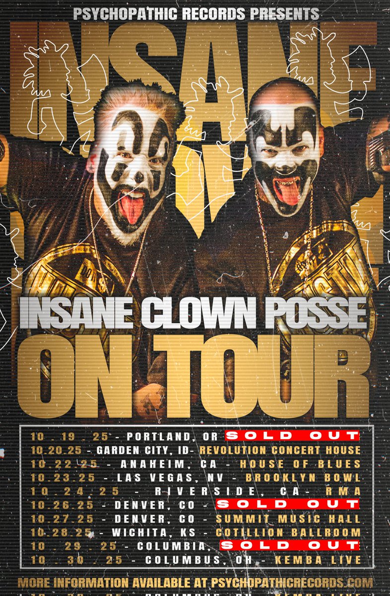 localclowncrew's tweet photo. #Free Grape Faygo Dogs, Vegan GFD's and more at #JuggaloGrill
10.23 #GrandRapids Webby, Benton, Peyton, Julius.
10.30 #Killumbus #ICP
10.31 #Detroit #ICP https://t.co/ia8w4upkI3