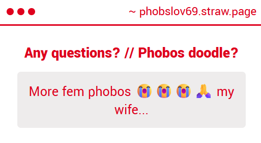 Director Phobos Lover 3000 🔴 tweet media