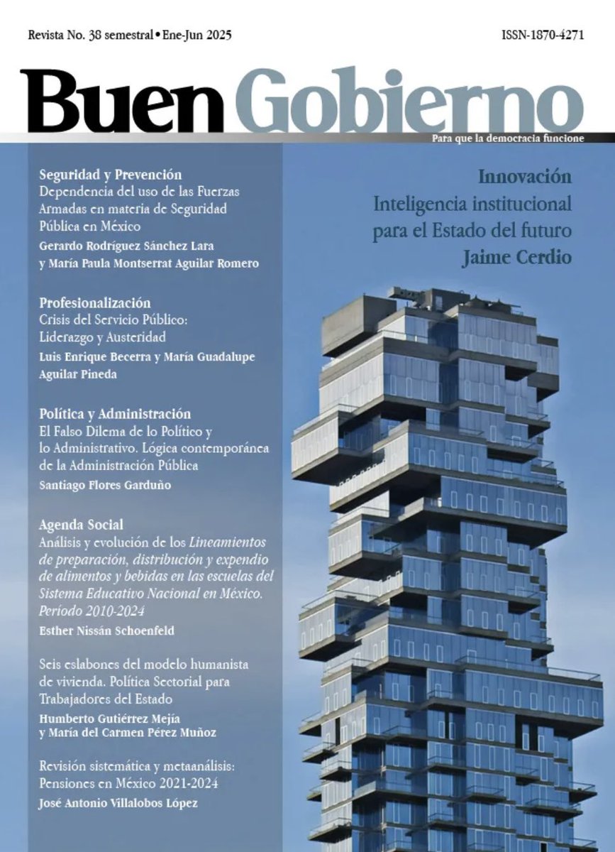 🔷 INTELIGENCIA INSTITUCIONAL PARA EL ESTADO DEL FUTURO

México y América Latina están redefiniendo su arquitectura institucional. Pero sin inteligencia, toda reforma corre el riesgo de ser un cambio sin dirección.

La #InteligenciaInstitucional no es un concepto teórico: es la