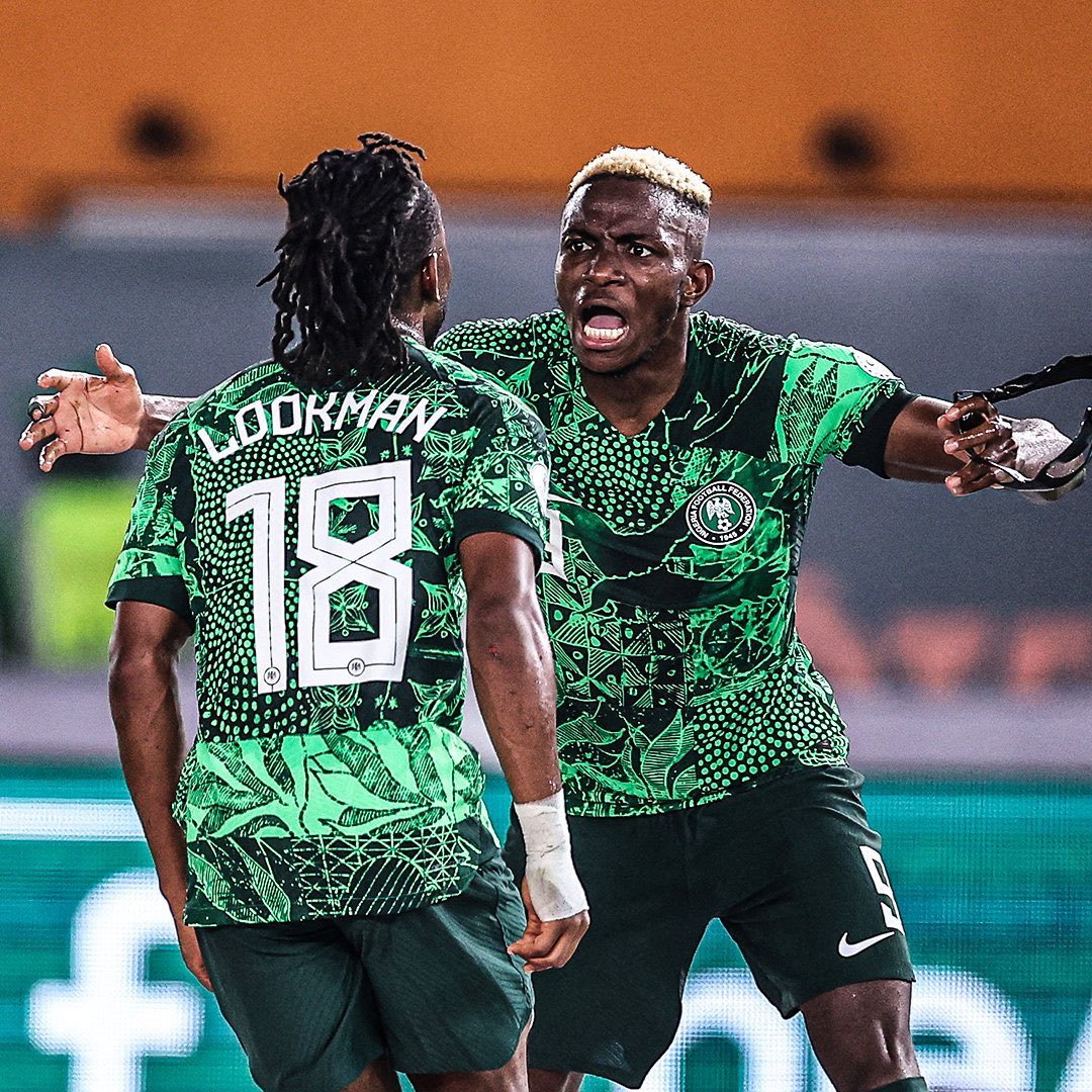 Congratulations to our dear Super Eagles for their resounding victory against Benin. Hopefully through the playoffs, We shall go to the World Cup. #SuperEagles #nigeriavsbenin #SoarEagles