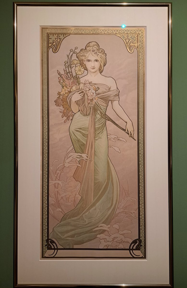 Alphonse Mucha (1860-1939), was a Czech painter, illustrator, and graphic artist. Living in Paris during the Art Nouveau period, he was widely known for his distinctly stylised and decorative theatrical posters. #art
Toulouse-Lautrec Exhibition, Florence, Museo degli Innocenti