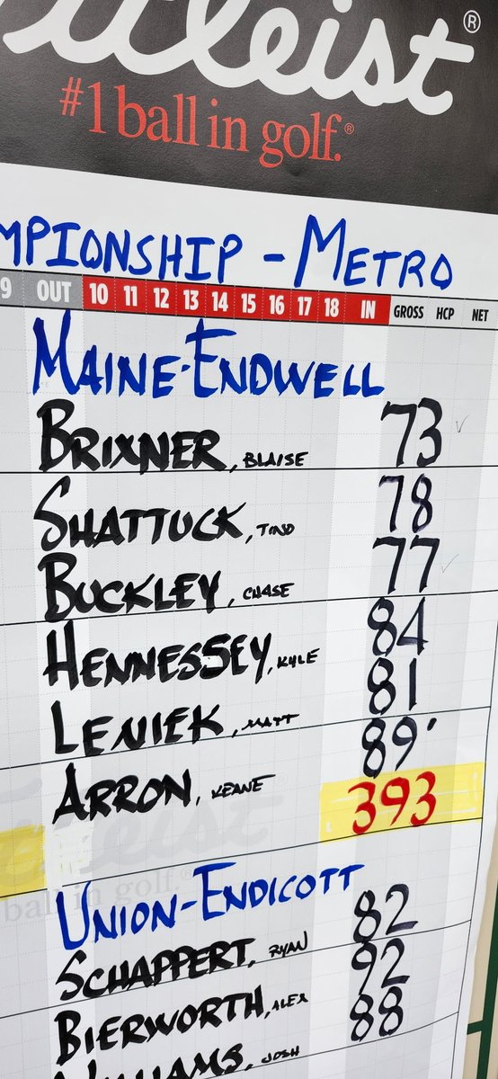 Maine-Endwell Athletics tweet media