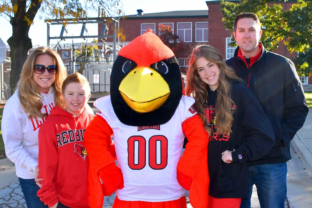 Always love being on campus and can't wait to be back this weekend for ISU Homecoming! Go 'Birds!❤️