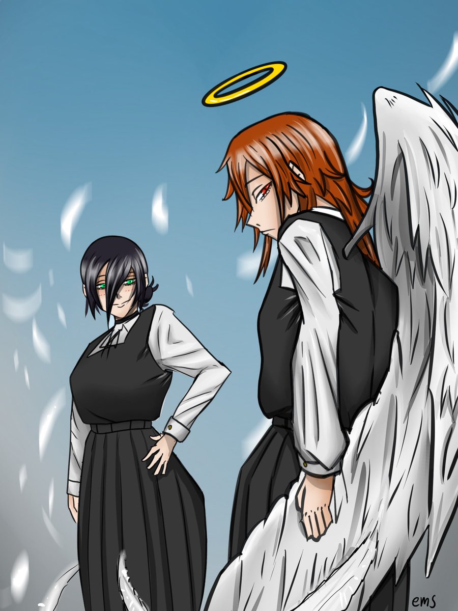 emsonade's tweet image. #PortfolioDay 

I&apos;m Ems, im 21, I&apos;ve been drawing for a year and this is my art: