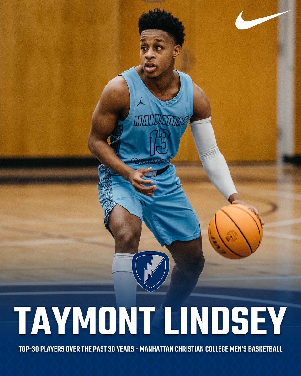 Top-30 Players Over the Past 30 Years ⛈️🏀

#️⃣1️⃣7️⃣ - Taymont Lindsey (2020-23)

⚡️2x All-MCCC
⚡️2022-23 All-Region
⚡️2x NCCAA National Tournament All-Tournament Team

<a href="/Tada_Head15/">T A D A</a>

#RollThunder