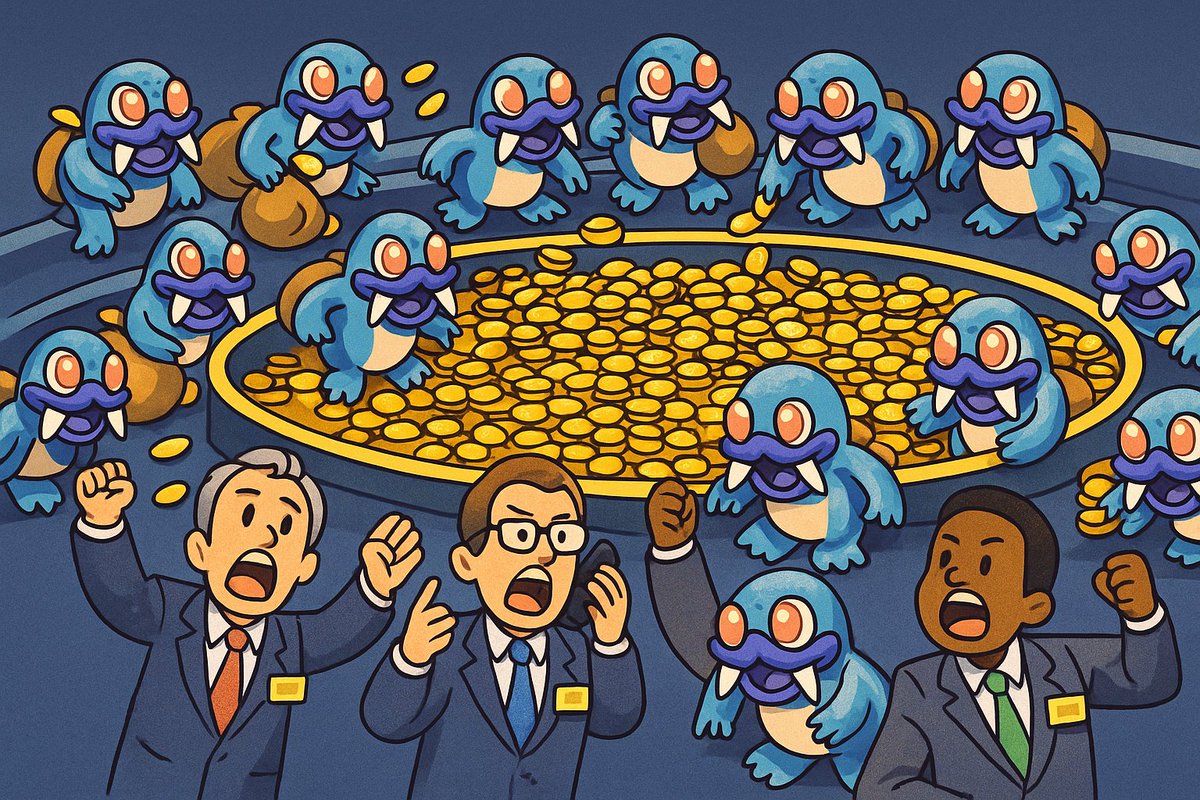 Cod3xOrg's tweet photo. Our team has been thinking really hard about how Cod3x can help improve crypto market structure.

While there's not much we can do about over-valued altcoins, there's a ton of work we can do to bolster on-chain liquidity.

1. CLOB + MMs (TradFi)
2. AMMs (DeFi)
3. ???? (AIFi)

Writeup coming soon 😌