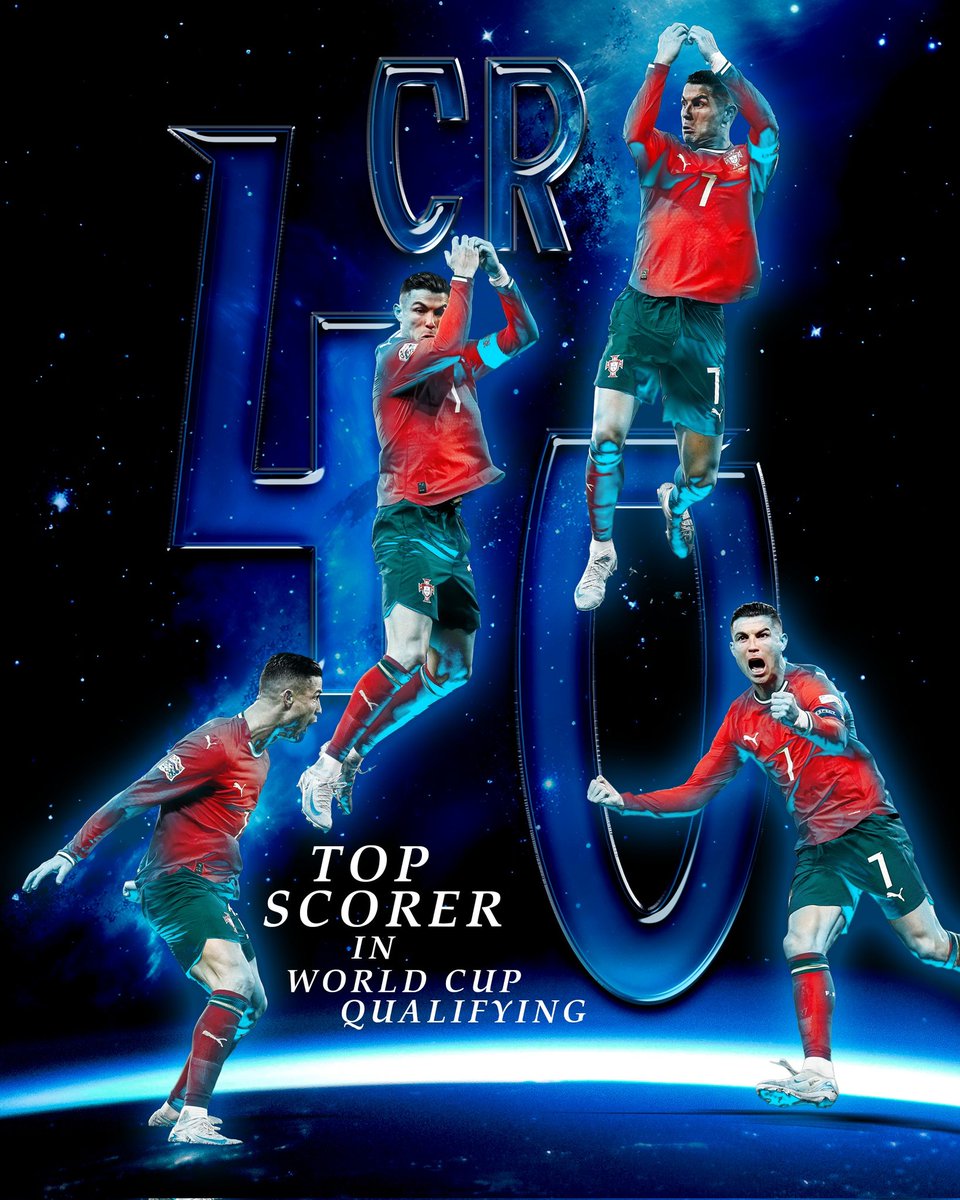 LA LEYENDA CONTINÚA VIGENTE: Con 40 años de edad, Cristiano Ronaldo 🇵🇹 (40) ¡SUPERÓ! a Carlos "Pescadito" Ruiz 🇬🇹 (39) y se convirtió en el máximo goleador en TODA la historia de las Eliminatorias para la Copa del Mundo

El delantero portugués completo 949 goles como profesional