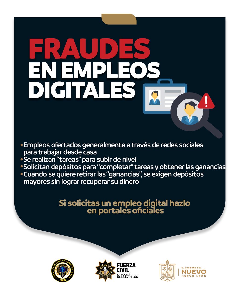 UNIDAD DE POLICÍA CIBERNÉTICA N.L. tweet media