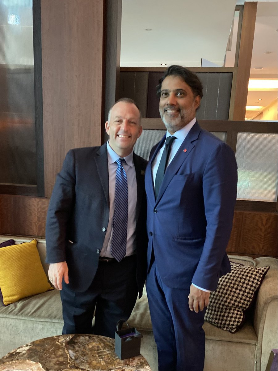 C'était génial de renouer avec le gouverneur d'Hawaï Josh Green, un excellent partenaire et ami du Canada