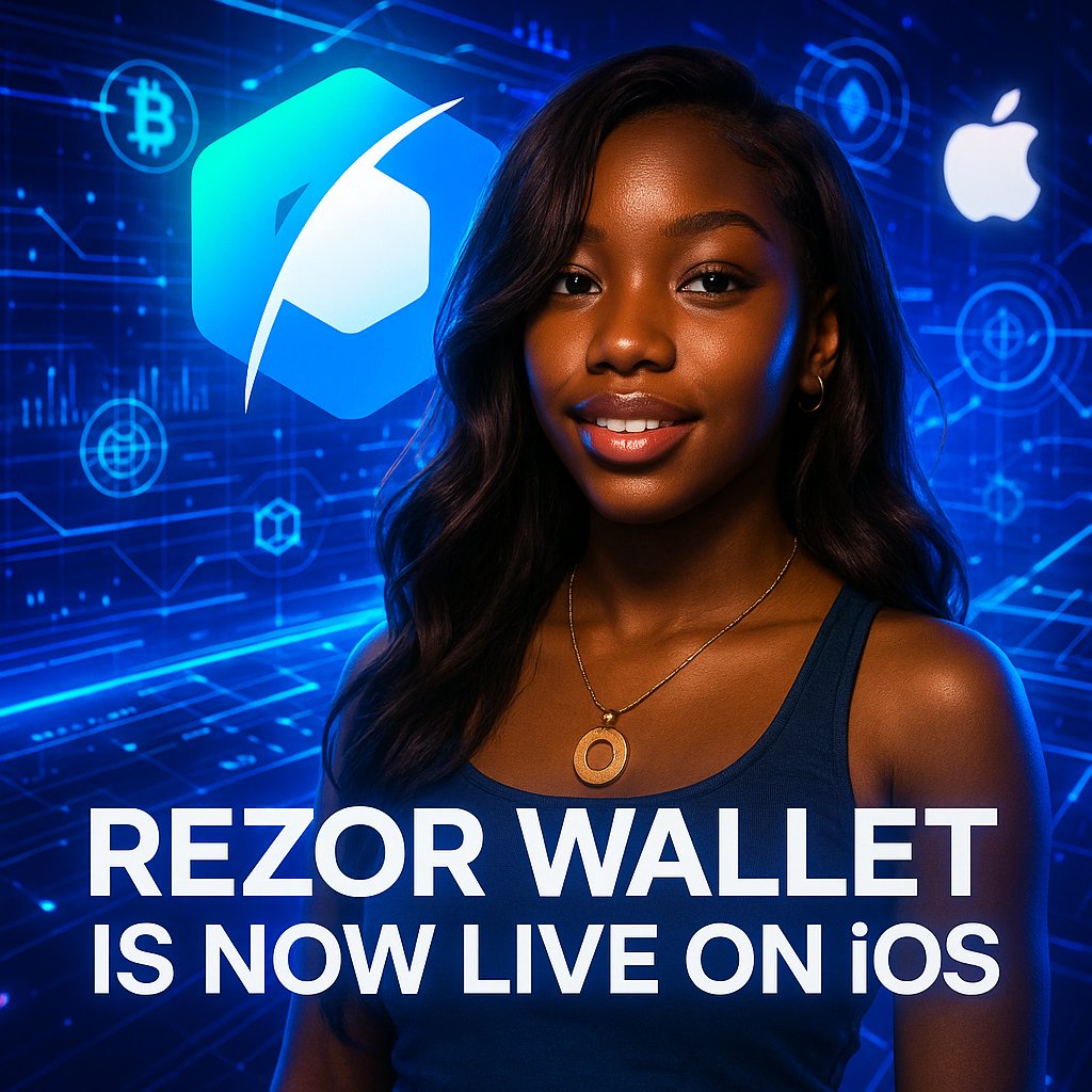 babybambsss's tweet image. The wait is finally over. Rezor Wallet is officially live on iOS and this is a major step toward a more seamless Web3 experience. Your keys, your assets, your control. With Rezor, you can trade, stake, and explore DeFi in one secure and easy-to-use space. This isn’t just another…