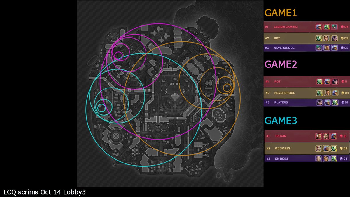 ZonePatterns1's tweet image. LCQ scrims 1014 lobby3