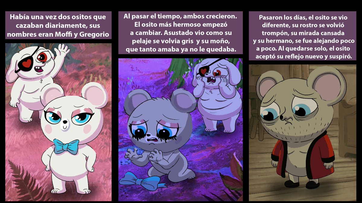 Creppypasta de Unicorn Blood: Moffi envejece y es abandonado en Brazil mientras sobrevive decorando casas.

Decorado, 24 de octubre, solo en cines.

#UnicornWars  #UnicornWarsfanart #unicornwarsfandom #UnicornBlood #DECORADO