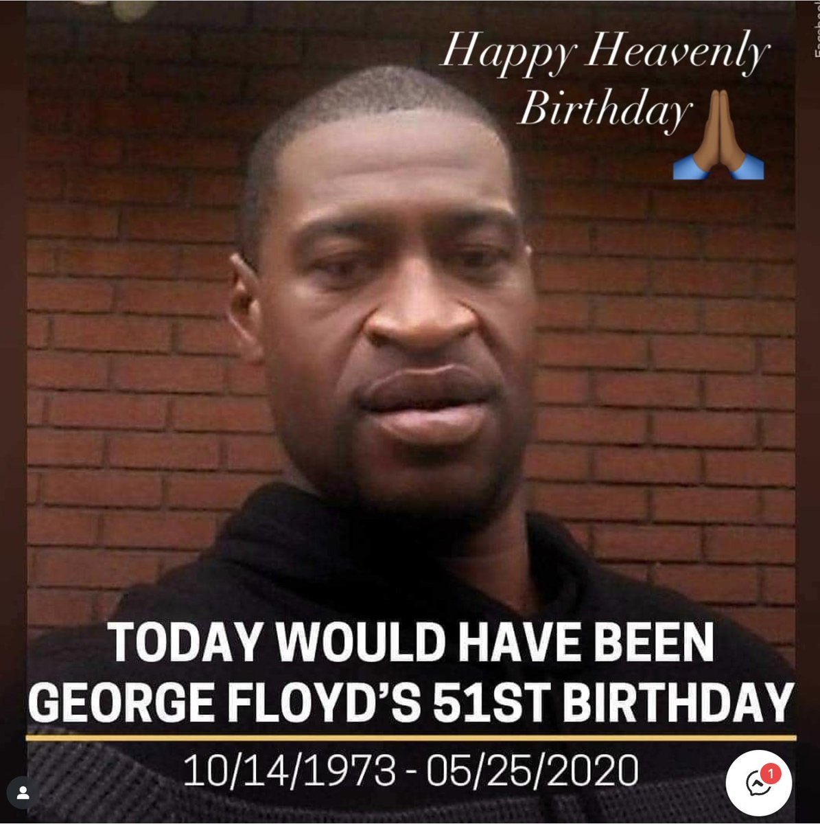 B1TuckerCarlson's tweet photo. Happy birthday George Floyd https://t.co/UY3jV6ANTu