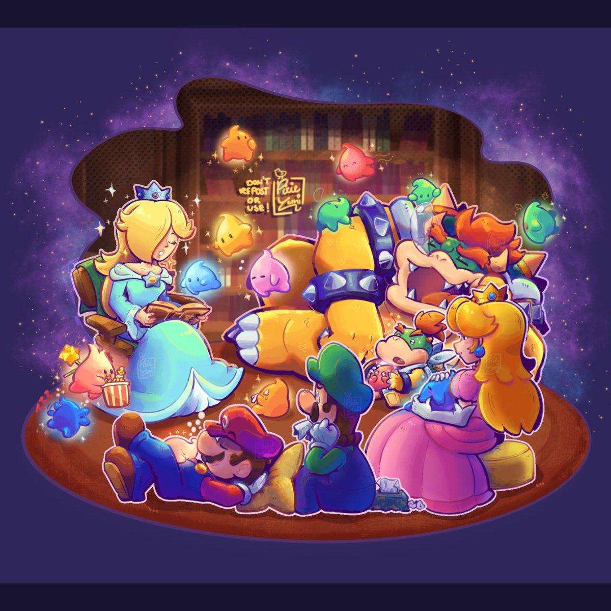 Storytime 🌠✨🪐
.
#nintendo #SuperMarioGalaxy