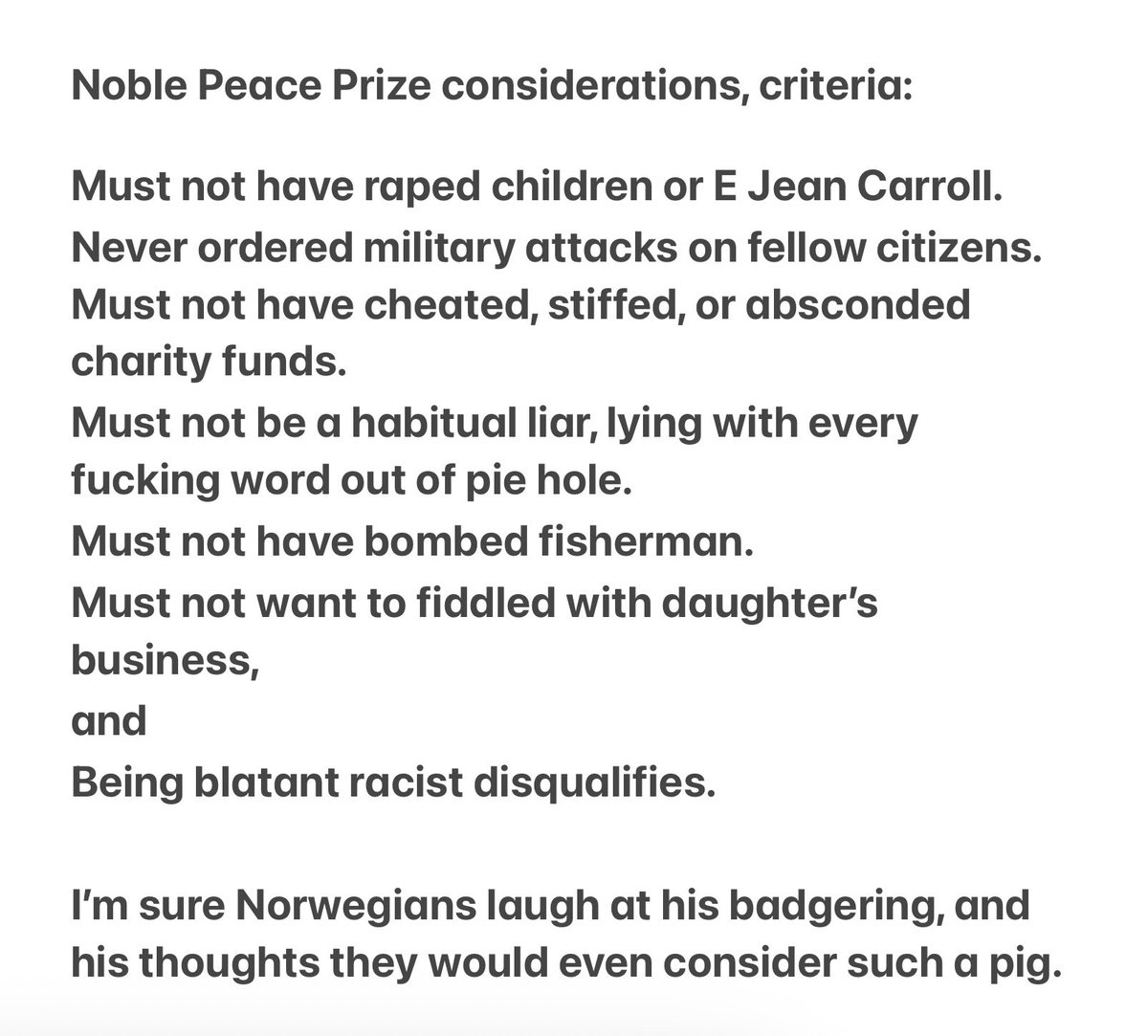 Yeah, is that so, chuckle-nuts Mike Johnson …

foxnews.com/politics/mike-…