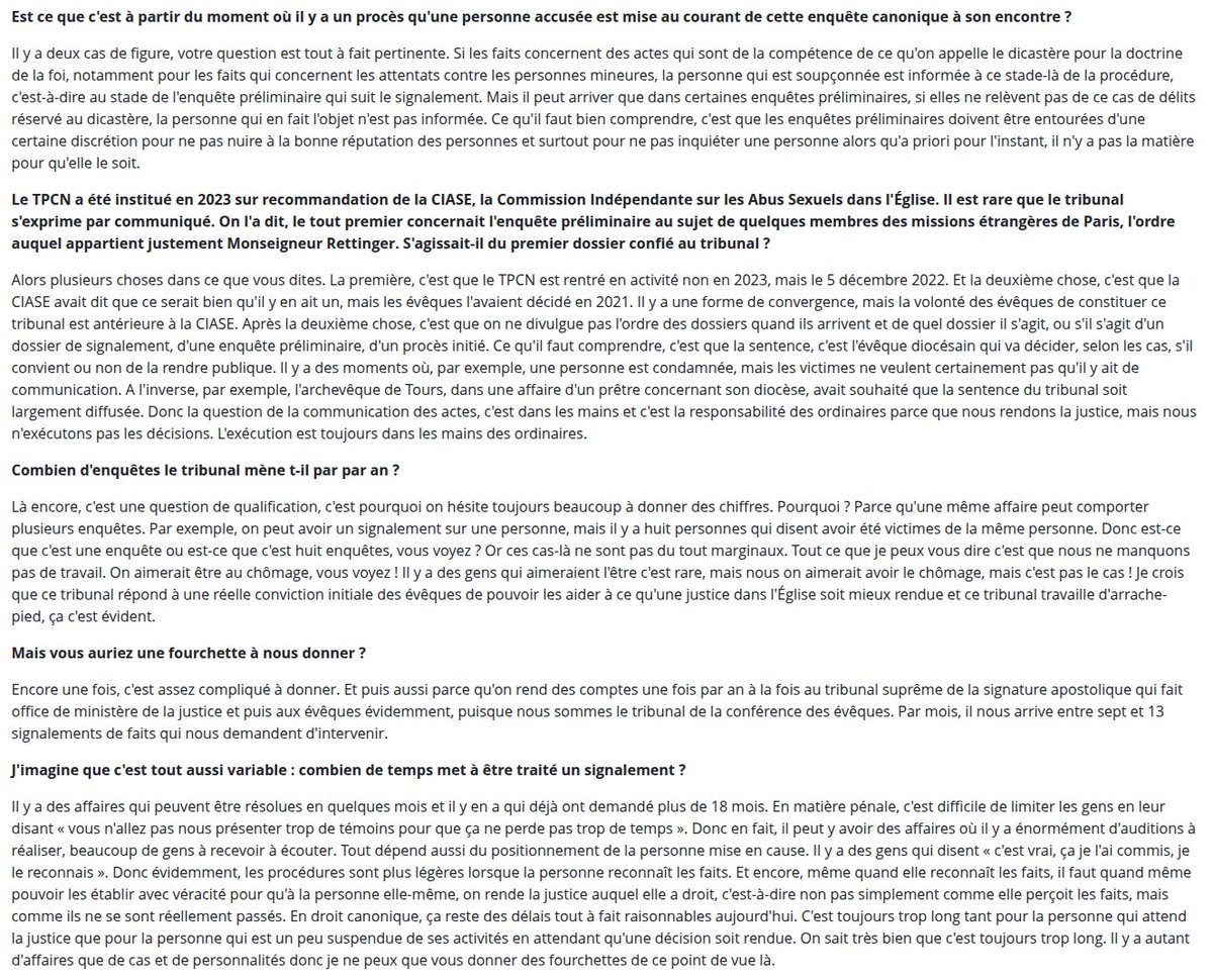 browser_antoine's tweet photo. Le fonctionnement du TPCN
La transcription compète de l'interview passionnante du père Gonçalves, promoteur de justice au TPCN.
https://t.co/ooa29HAKut https://t.co/cMlWU4DNrp