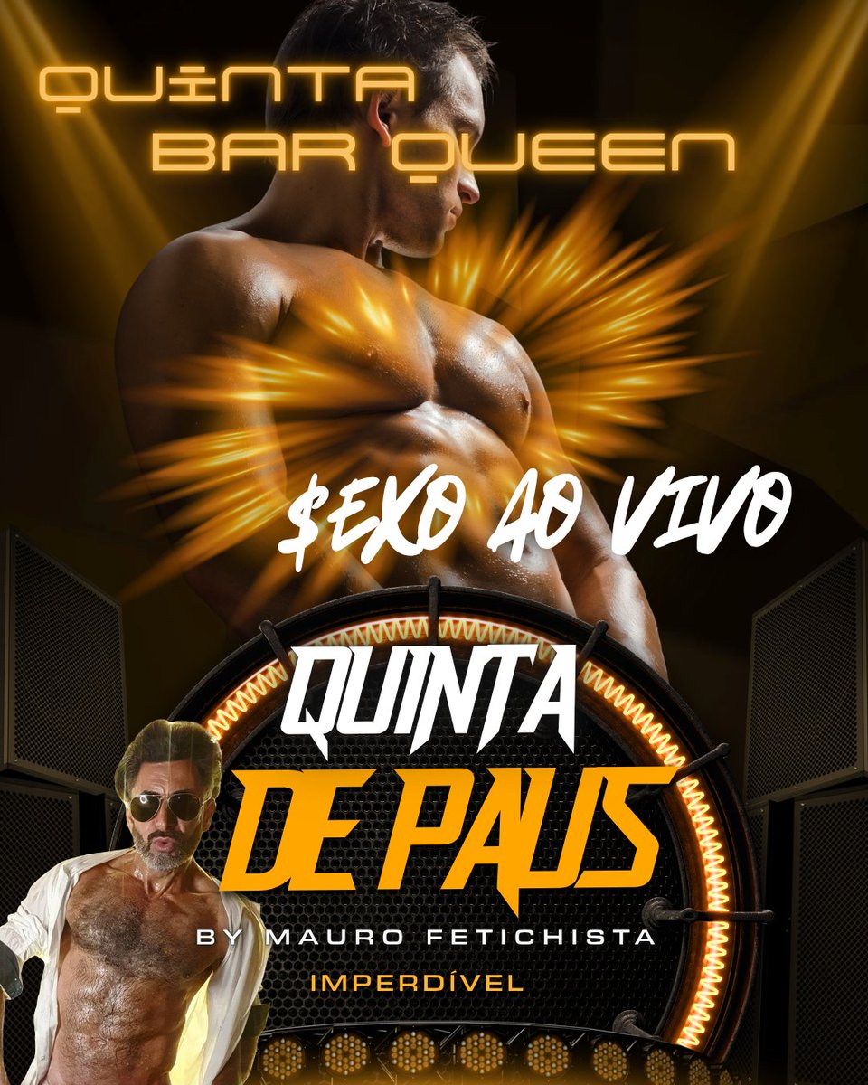 Quinta é dia de sexo ao vivo no Bar Queen by <a href="/Maurofetichista/">Mauro Massoterapeuta</a>