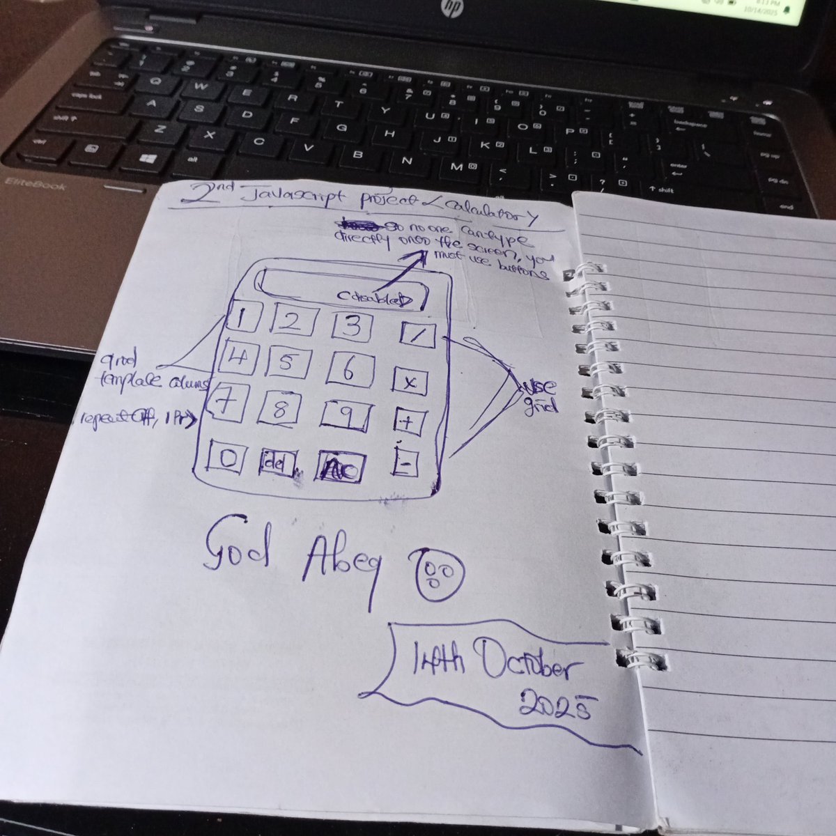 Oc_paschal_code's tweet image. Day 14 Learning JavaScript
I realized that the best way to learn is by actually building stuff. My TODO project helped me understand things I once strugled with. Today, I decided to start working on a calculator Stil figuring out the logic, but tomorrow we build . God help me 🤦♂️