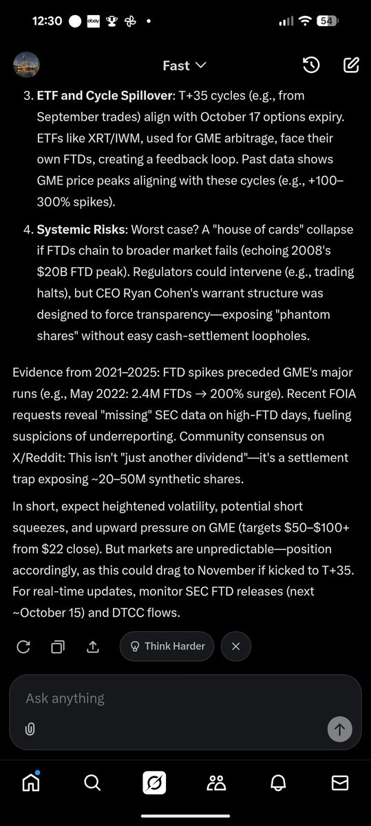 $GME could be volatile the rest of the week with major settlement dates due for FTDs coming due, along with OpEx for monthlies may lead to volatility towards the end of the week. #GameStop