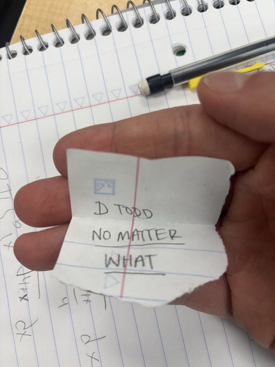 President Oaks dropped this on his way out of the press conference #DraftDay