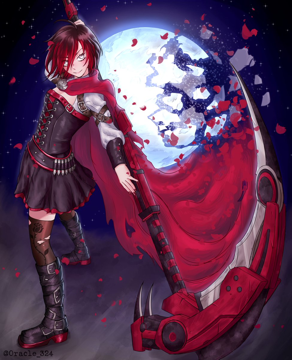 Oracle_324's tweet image. Ruby 🌹 #RWBY #RWBYfanart #RubyRose