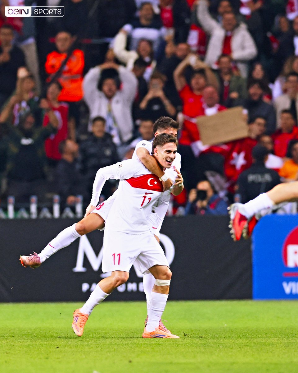 beINSPORTS_TR's tweet photo. 😉 “Kesiyon da bizi…”

🙌 Kocaeli’de ilk yarıda her şey istediğimiz gibi!

🇹🇷 Türkiye 3-0 Gürcistan 🇬🇪

#beINSPORTS #BizimÇocuklar https://t.co/sSoyR6O0Gp