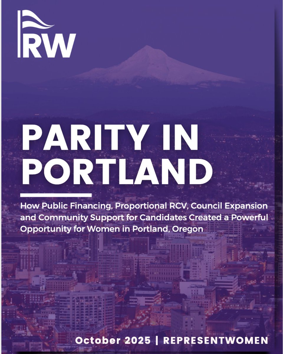 Read the report to see #Proportional #RankedChoiceVoting called out as one of the factors leading to the gender balanced council!