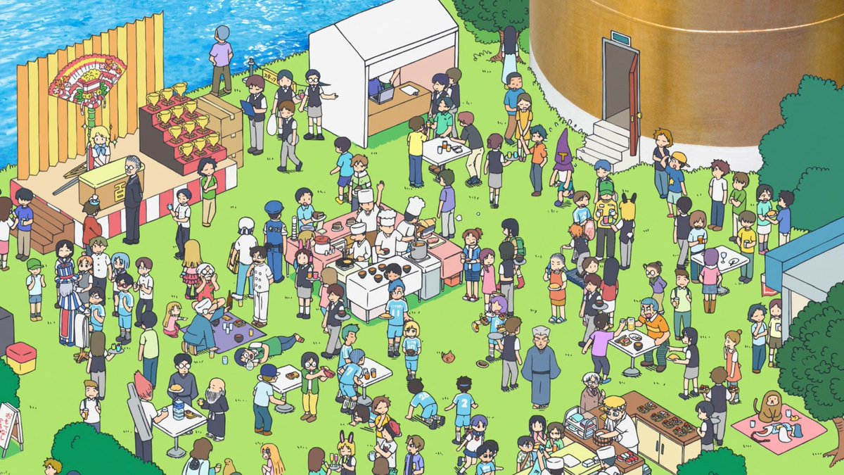 MakishimaSh0ug0's tweet image. City es realmente un nuevo techo para la animación en un anime y no se lo está valorando lo suficiente